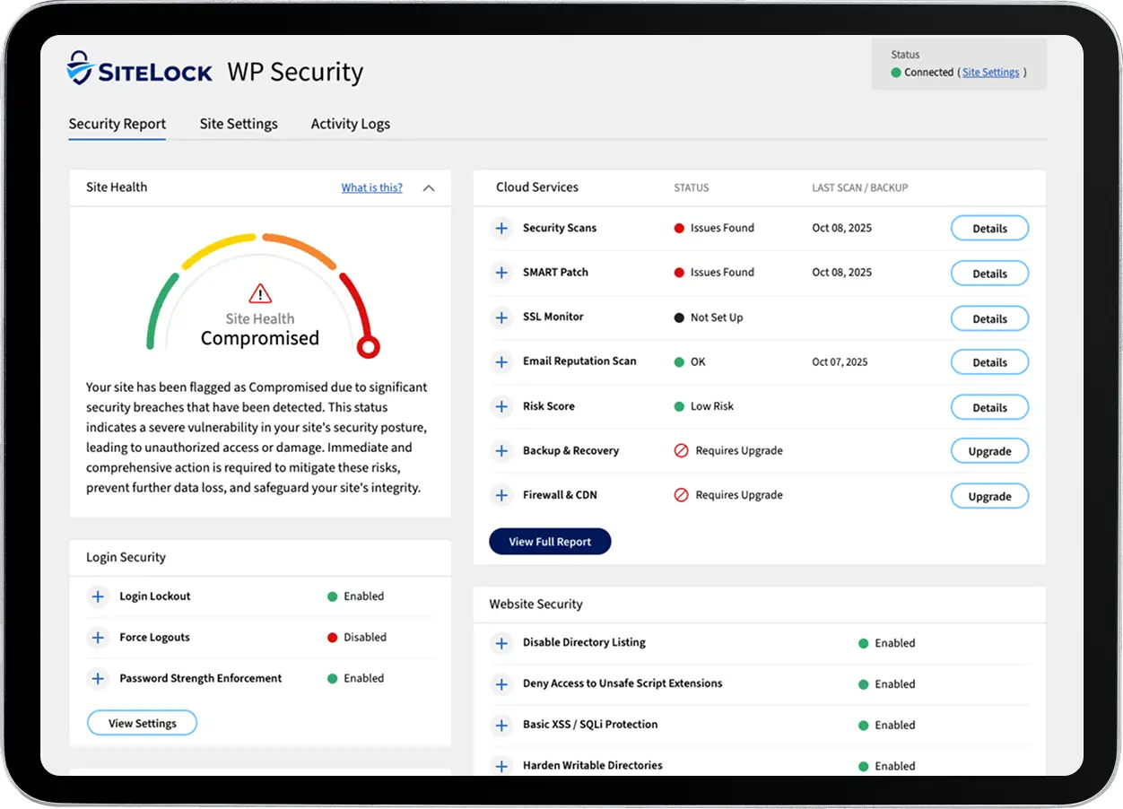 WordPress Security Plugin | SiteLock